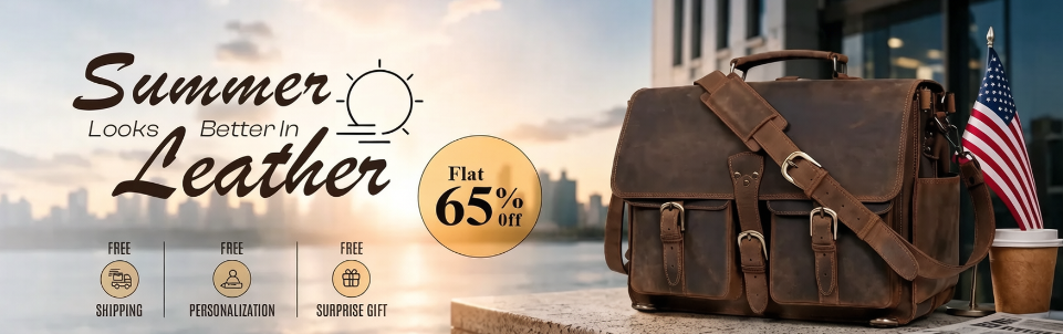 Timeless Style, Rugged Buffalo Leather