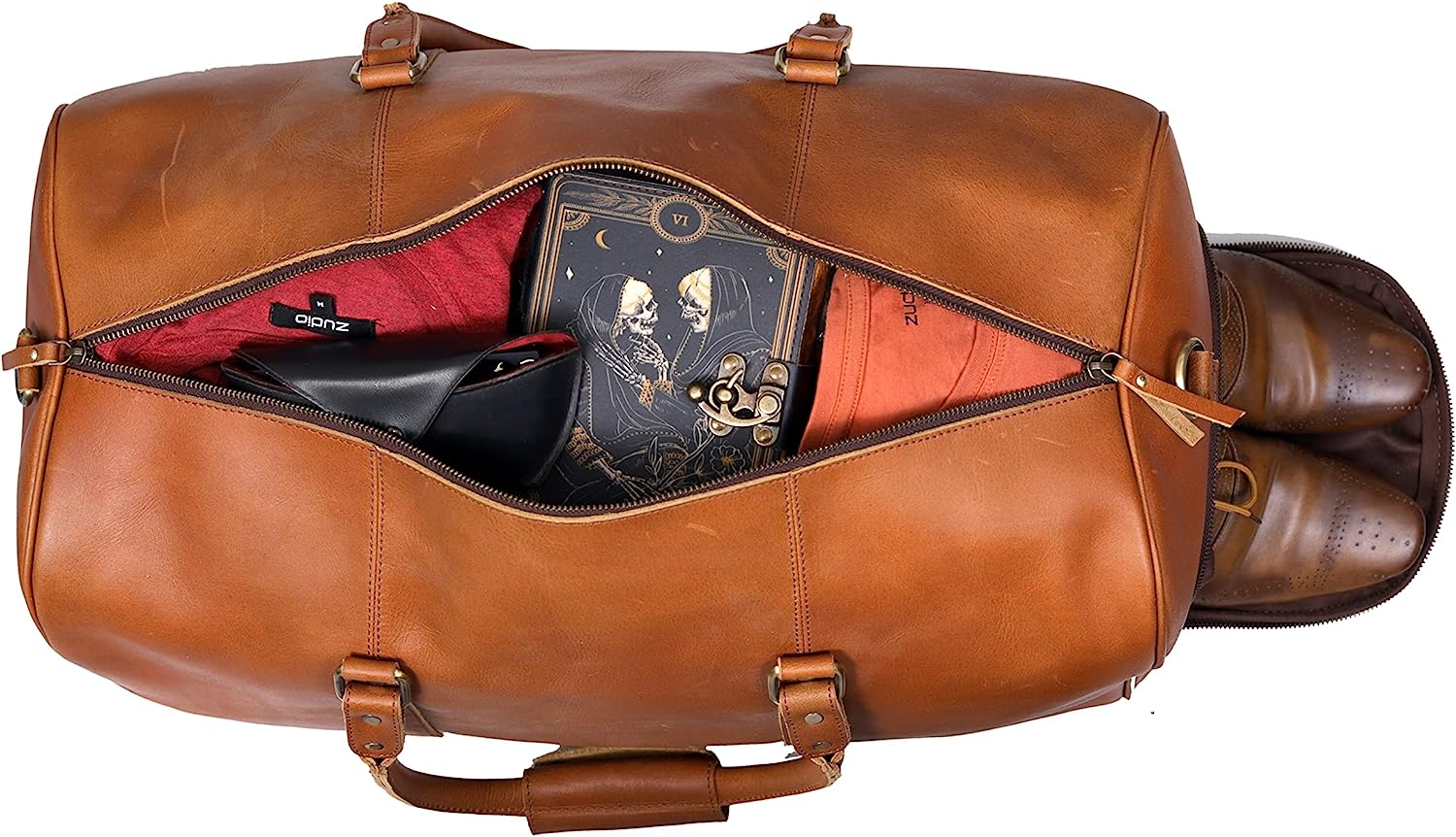 Buffalo Leather Duffel Combo - Image 5