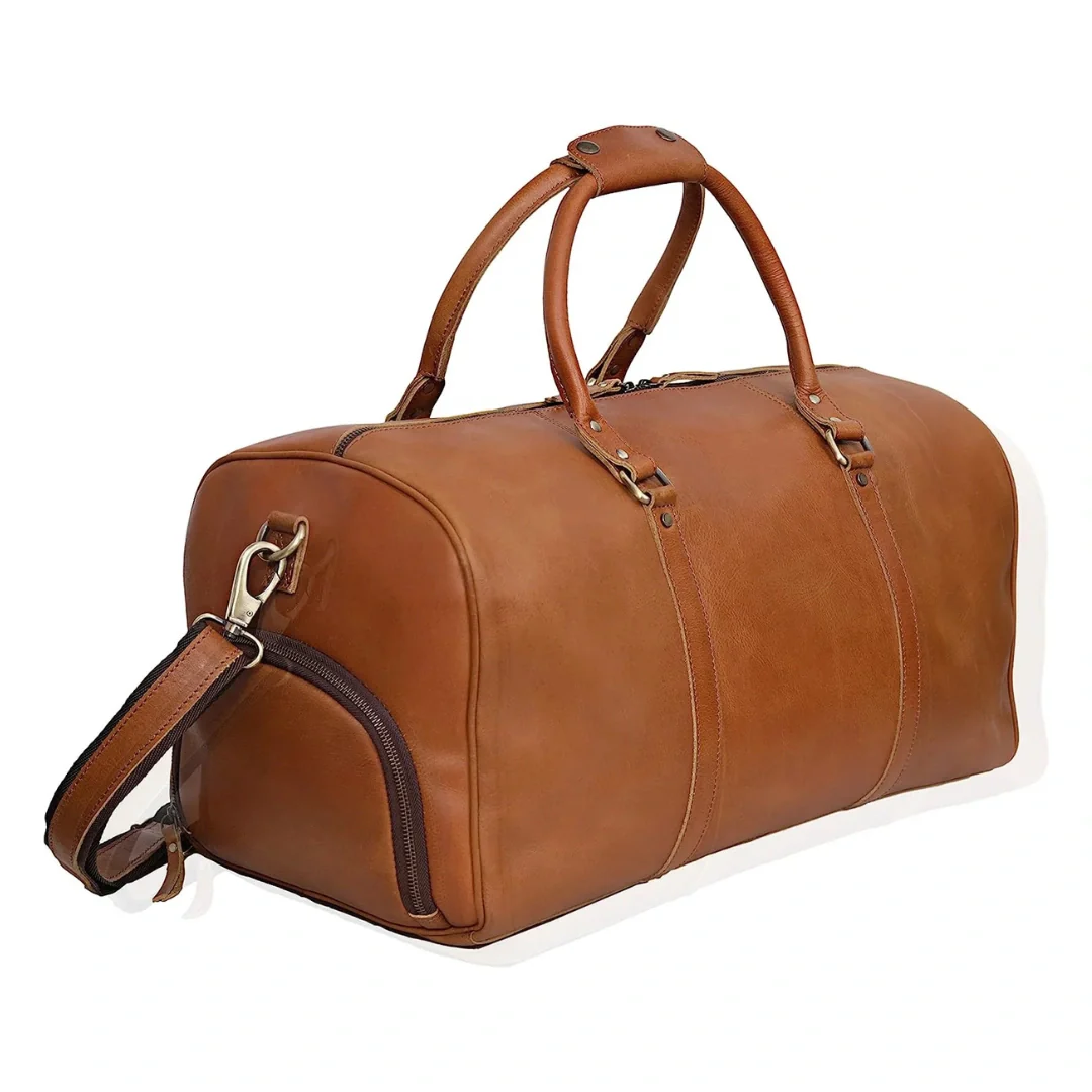 Buffalo Leather Duffel Combo - Image 8