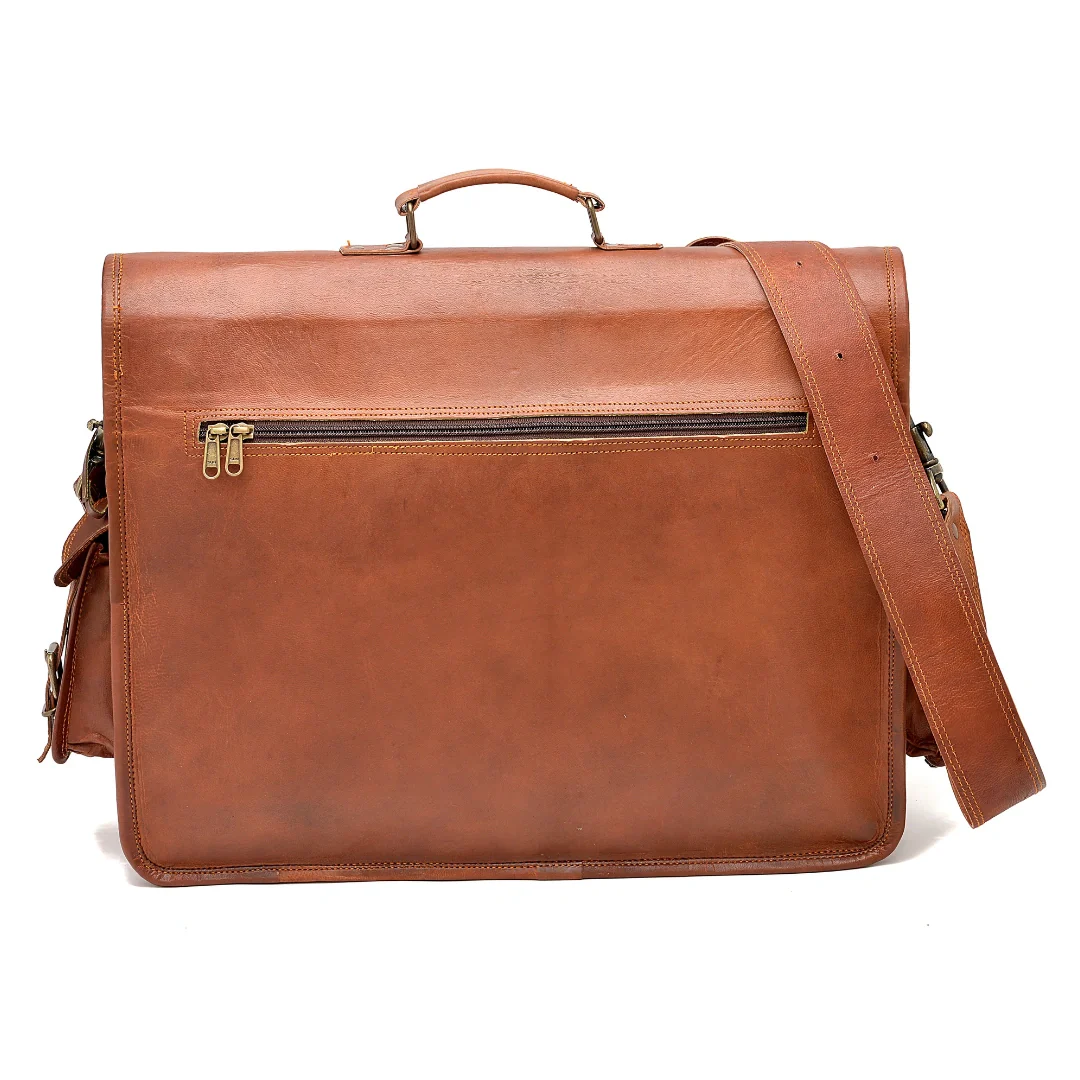Glory Leather Messenger Bag - Image 5