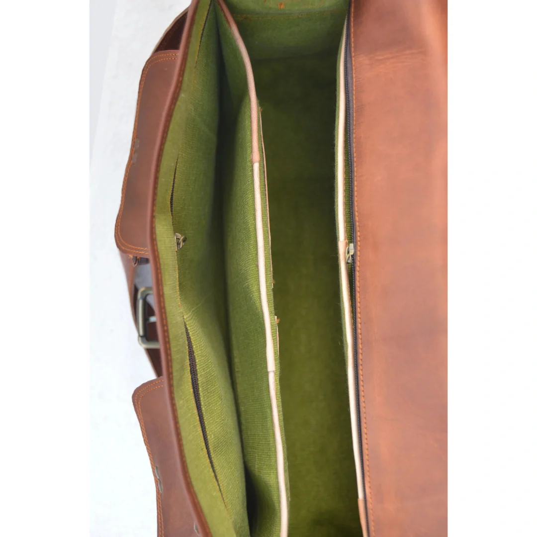 Glory Leather Messenger Bag - Image 6