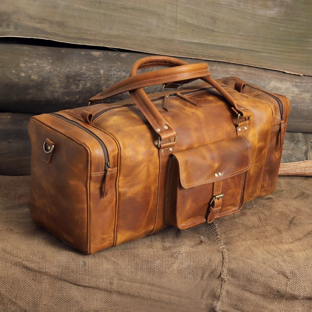Magnum Leather Duffle bag - Image 7