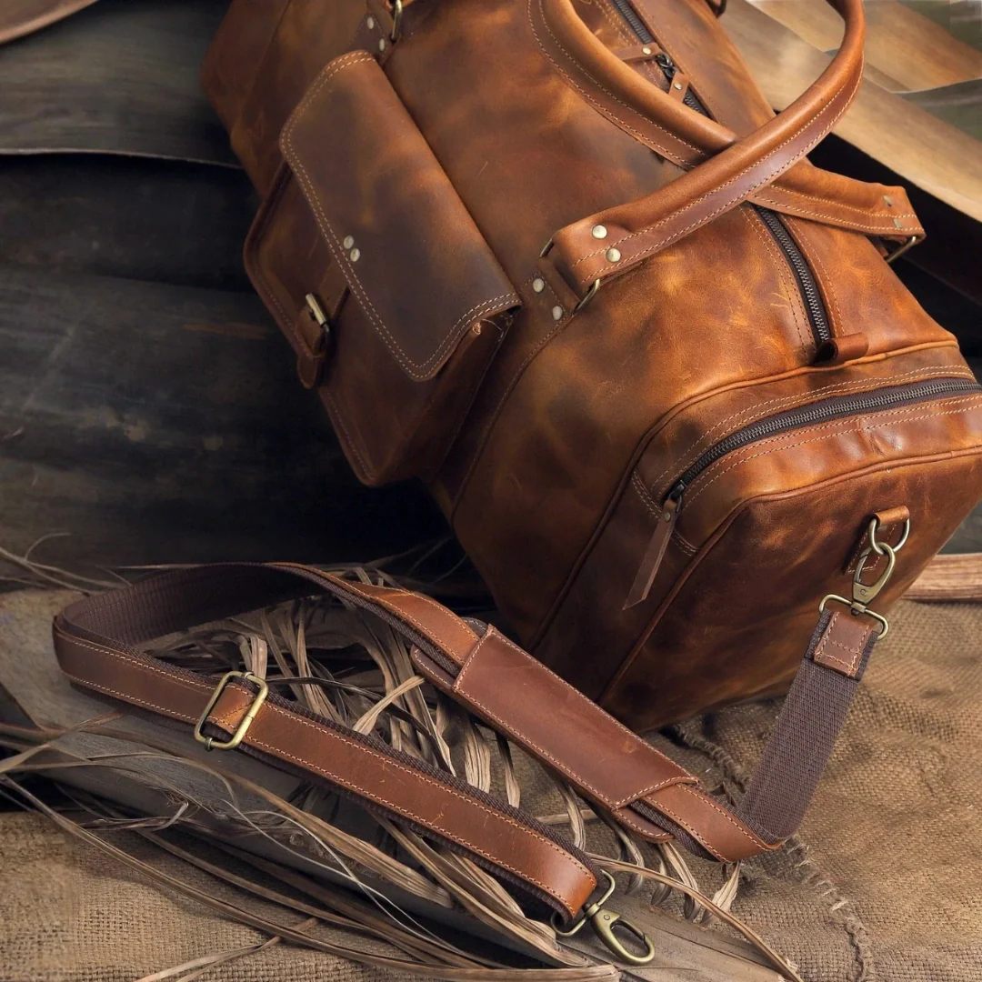 Magnum Leather Duffle bag - Image 9