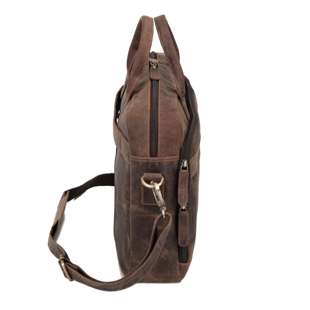 Ocean Leather Buffalo Briefcase - Image 12