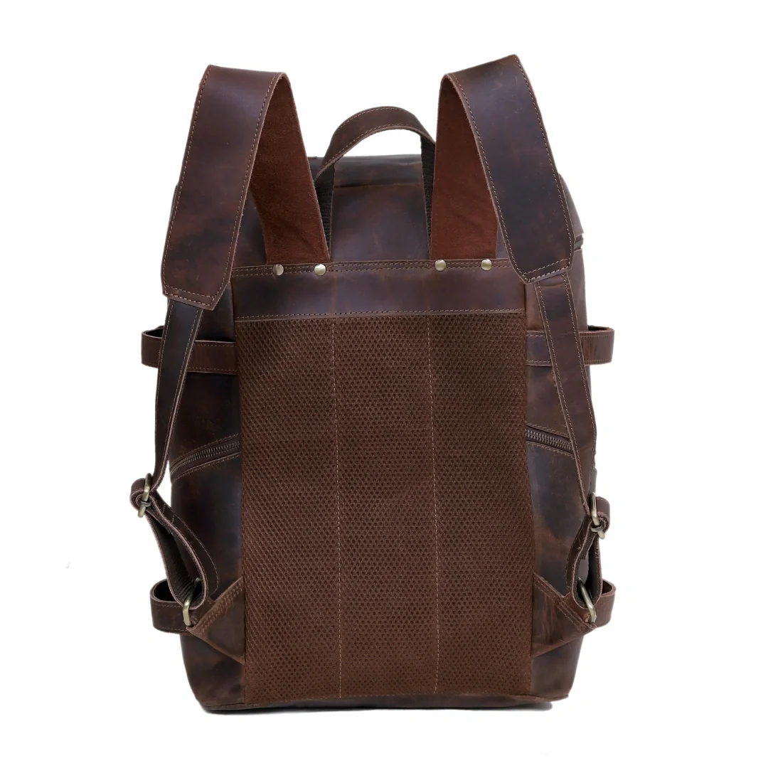 Retro Leather buffalo backpack - Image 16