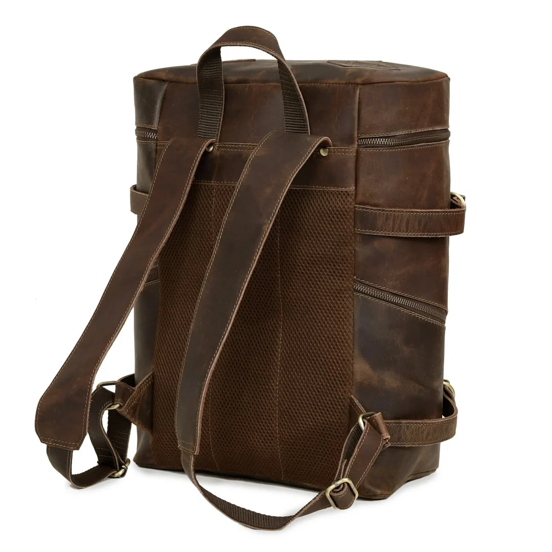 Retro Leather buffalo backpack - Image 17