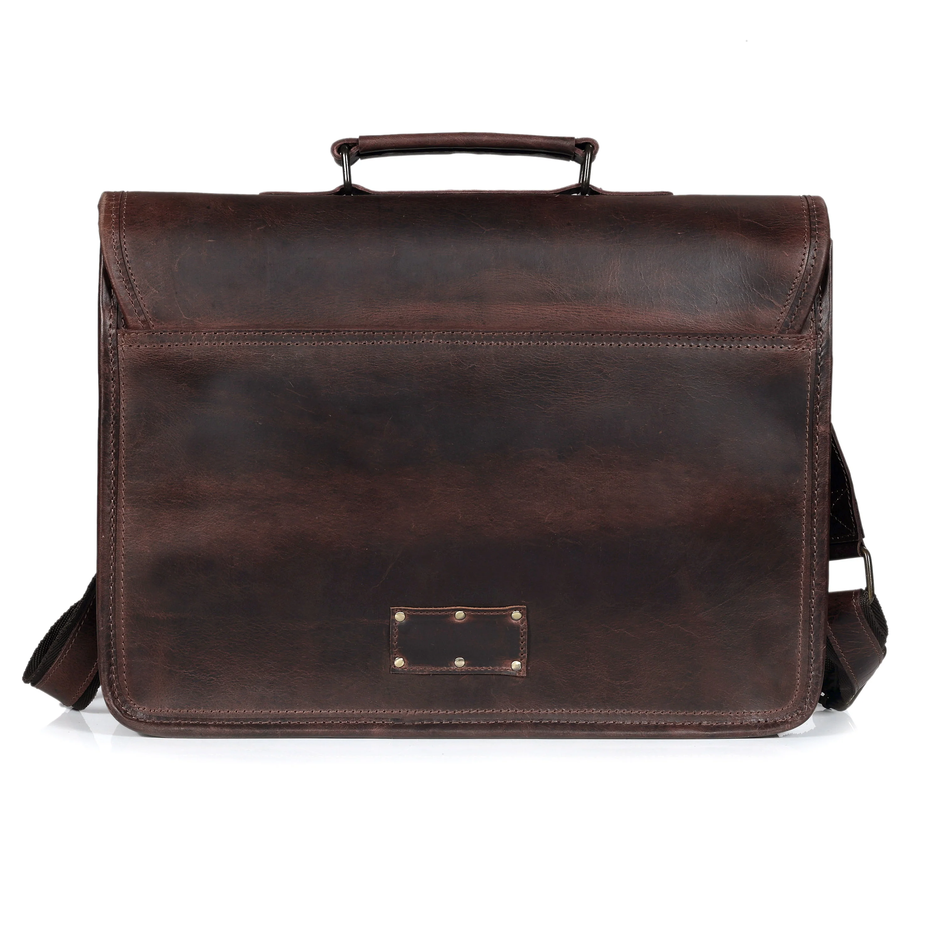 The Artisan Leather Messenger Bag - Image 7