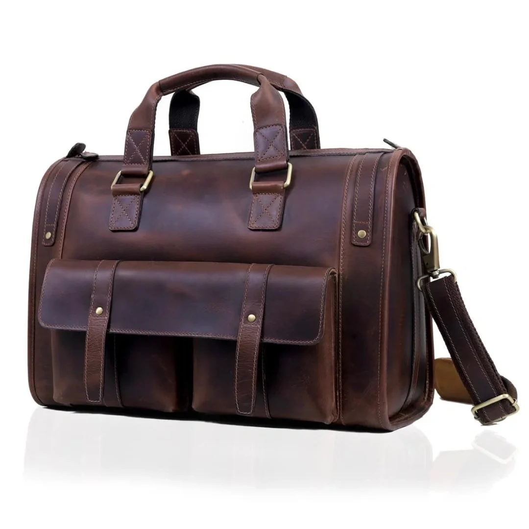 The Asian Leather Briefcase - Image 17