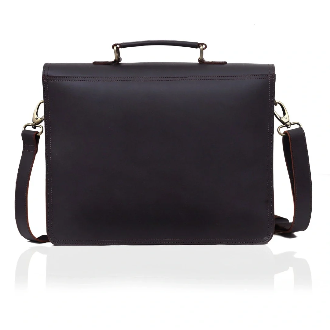 The Budget Leather Messenger Bag - Image 11