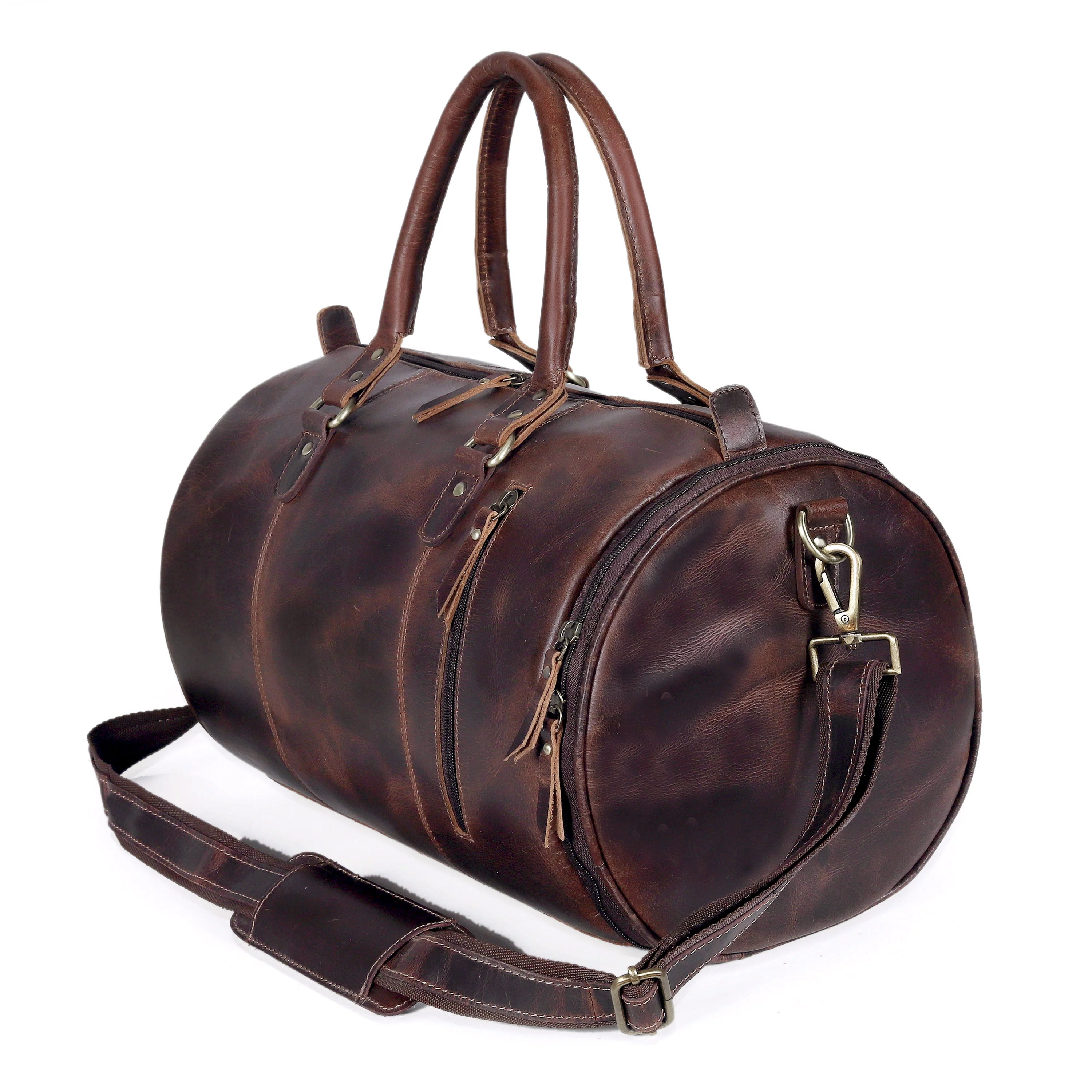 The Buffalo Leather Gym Bag - Image 14