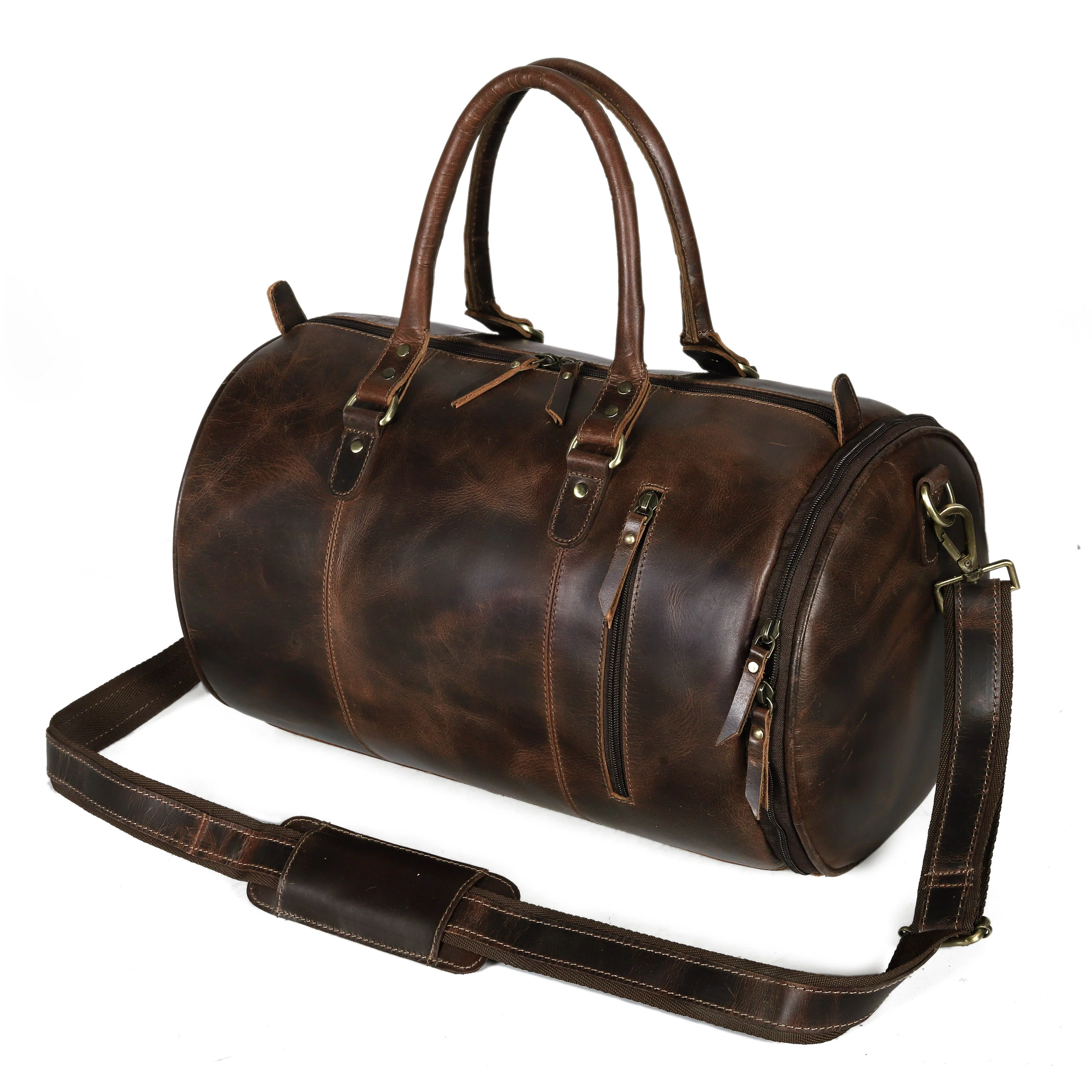 The Buffalo Leather Gym Bag - Image 15