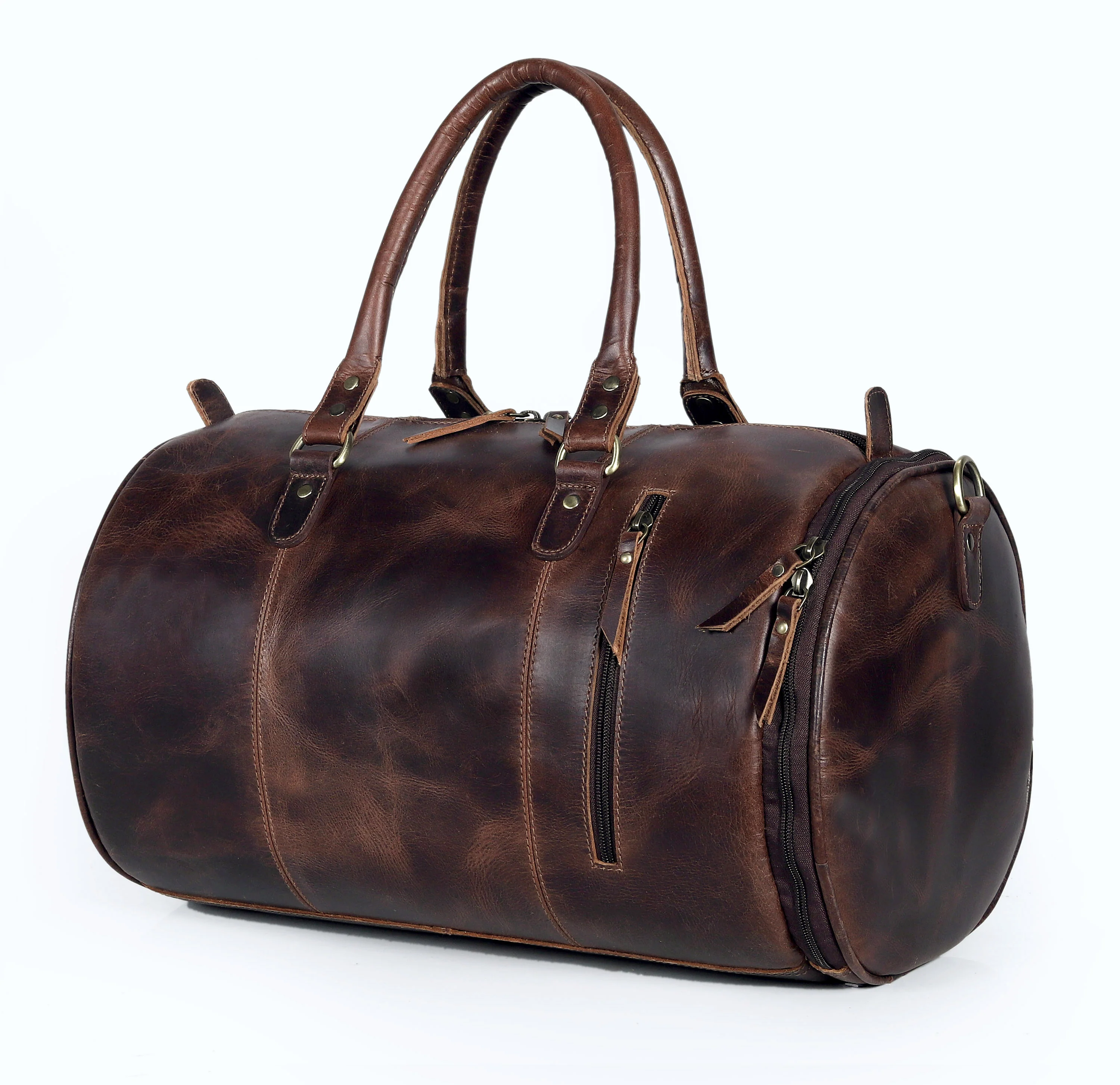 The Buffalo Leather Gym Bag - Image 2