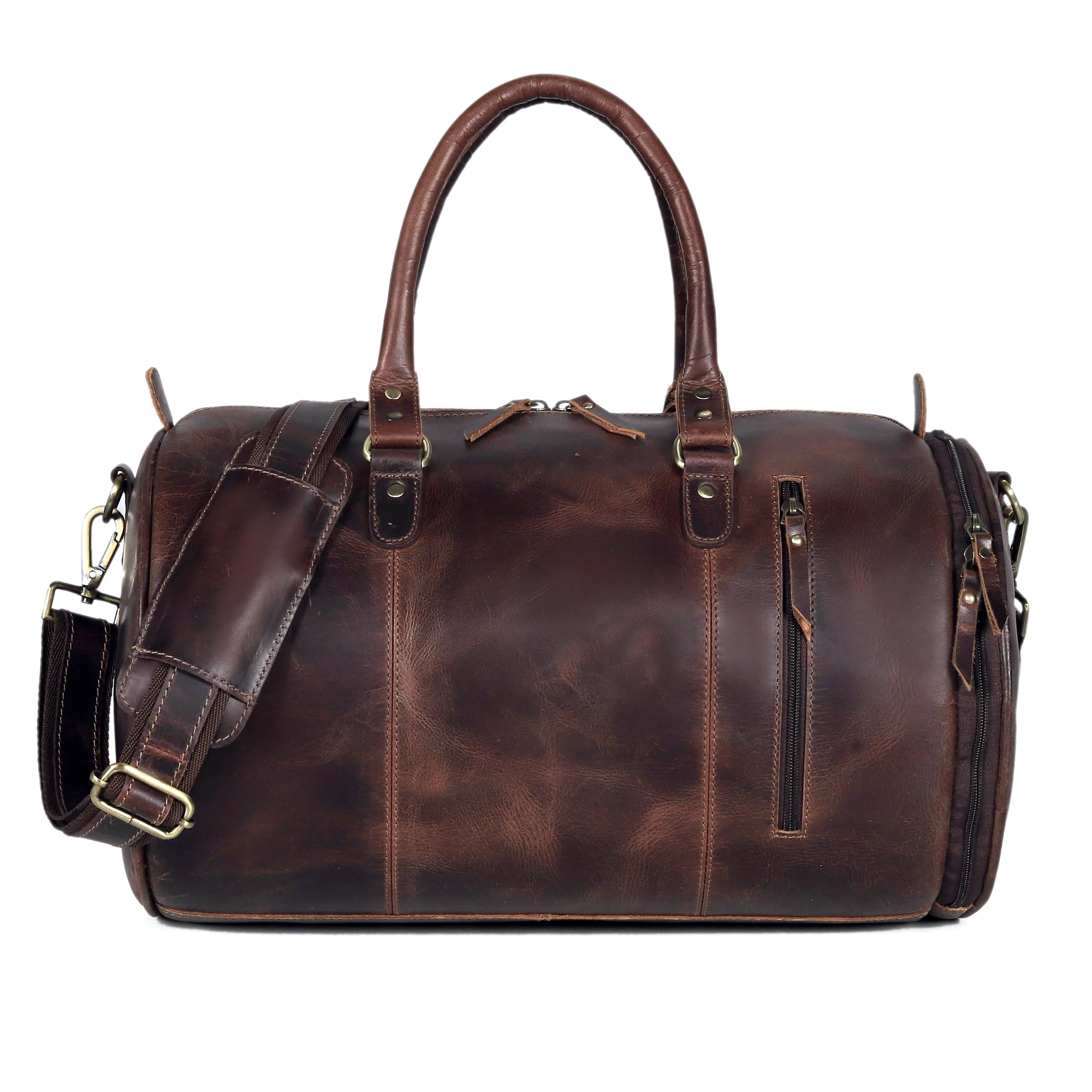 The Buffalo Leather Gym Bag - Image 3