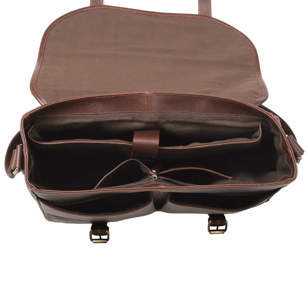 The Buffalo Range Leather Bag - Image 11
