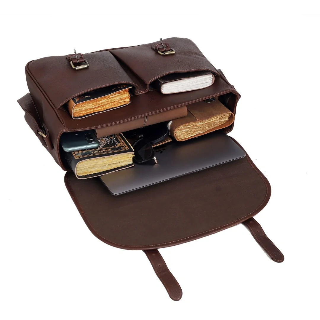 The Buffalo Range Leather Bag - Image 12