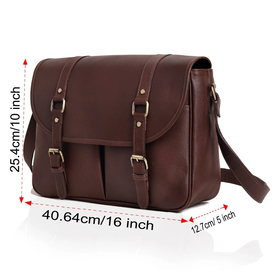 The Buffalo Range Leather Bag - Image 2