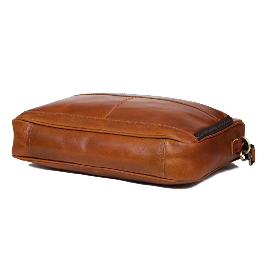 The Desire Leather briefcase & Backpack Combo - Image 8