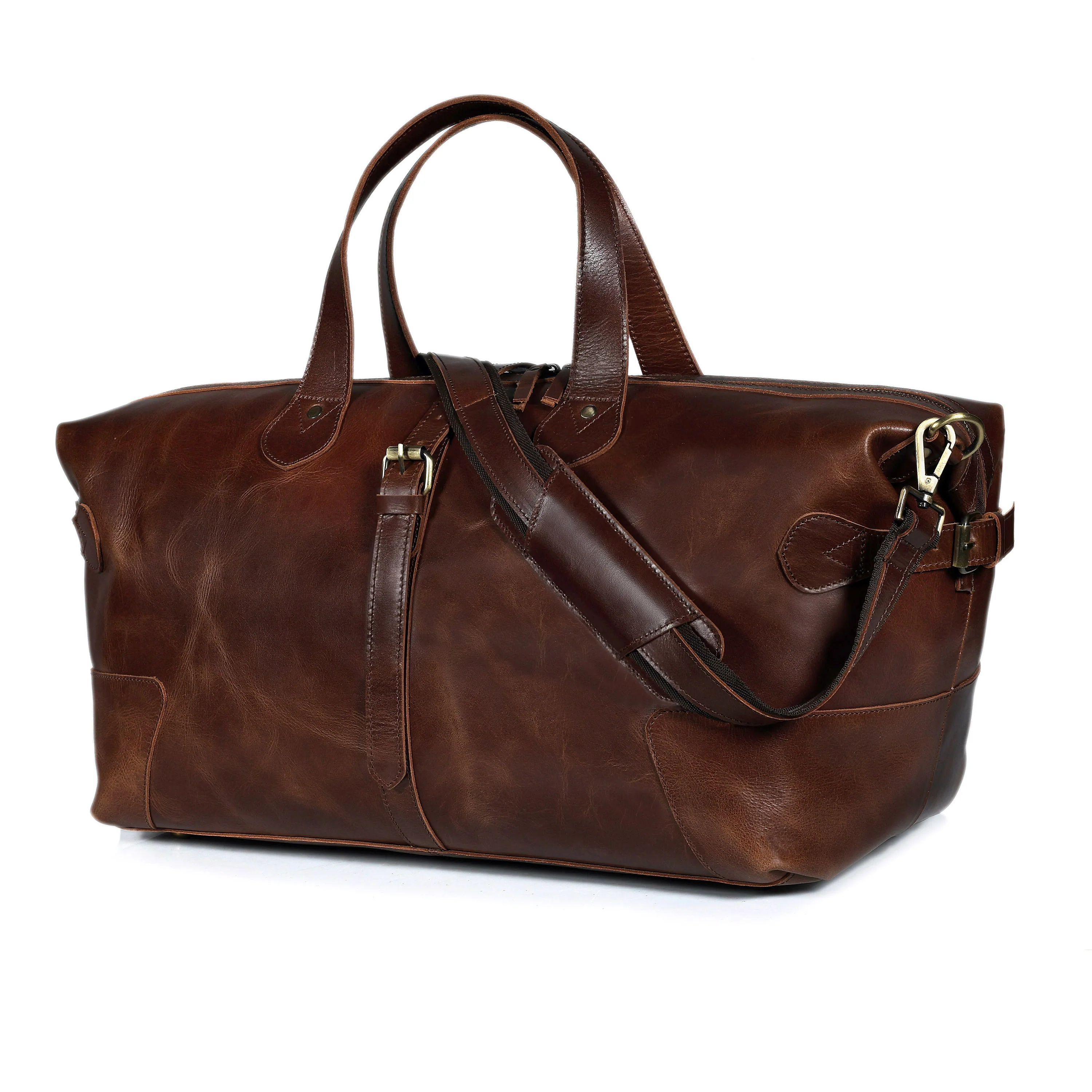 The Eurocraft Buffalo Leather Duffle bag - Image 12