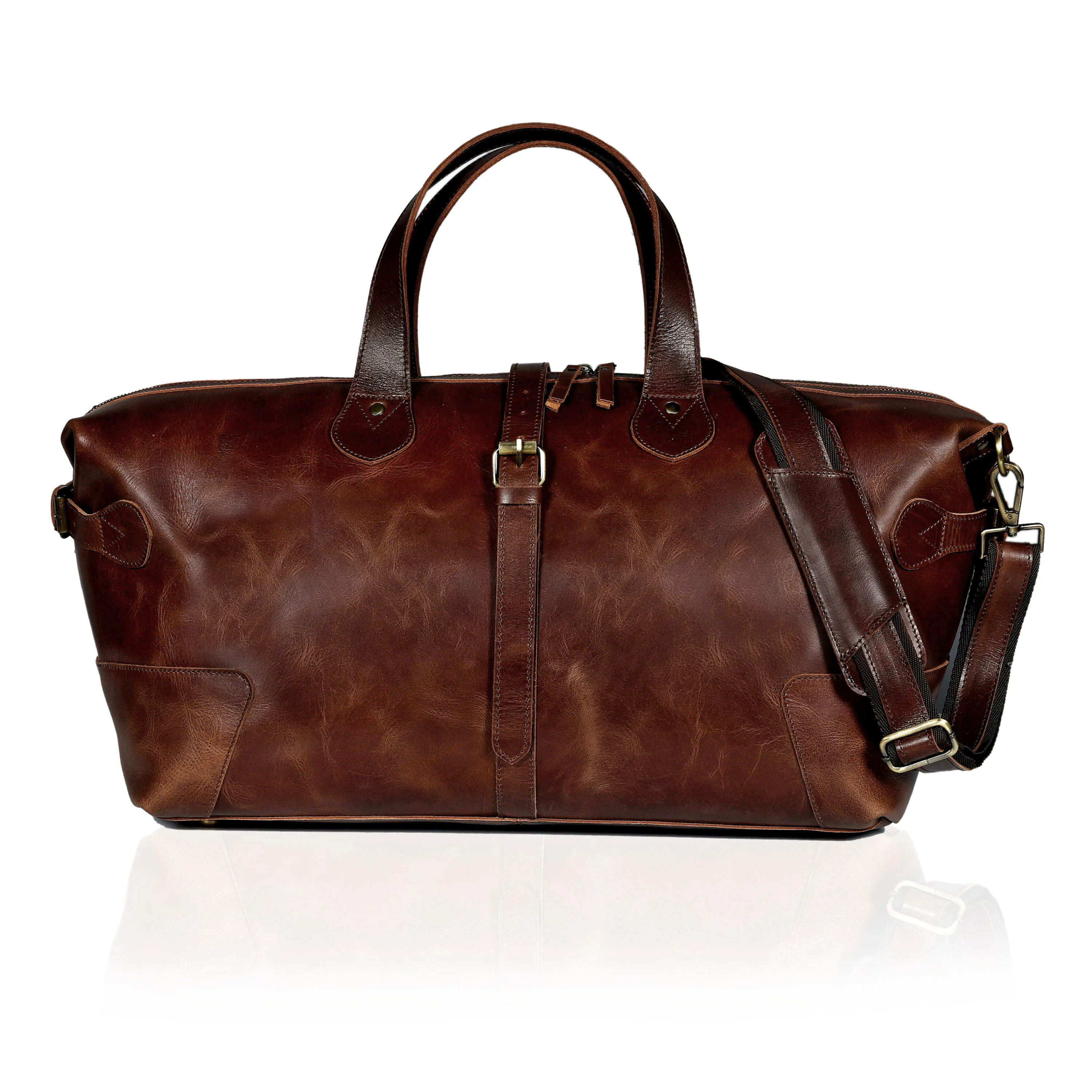 The Eurocraft Buffalo Leather Duffle bag - Image 7