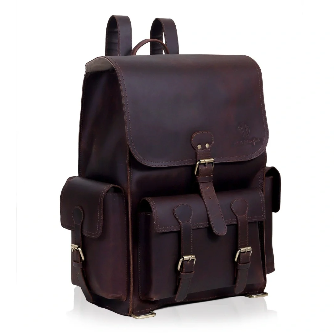 The Heritage Classic Leather Backpack Combo - Image 4