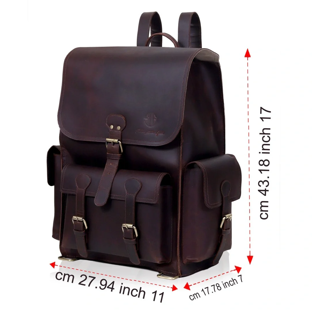 The Heritage Classic Leather Backpack Combo - Image 7