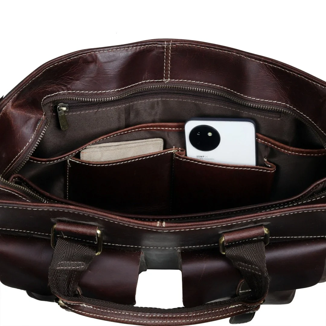 The Hunk Leather briefcase - Image 15