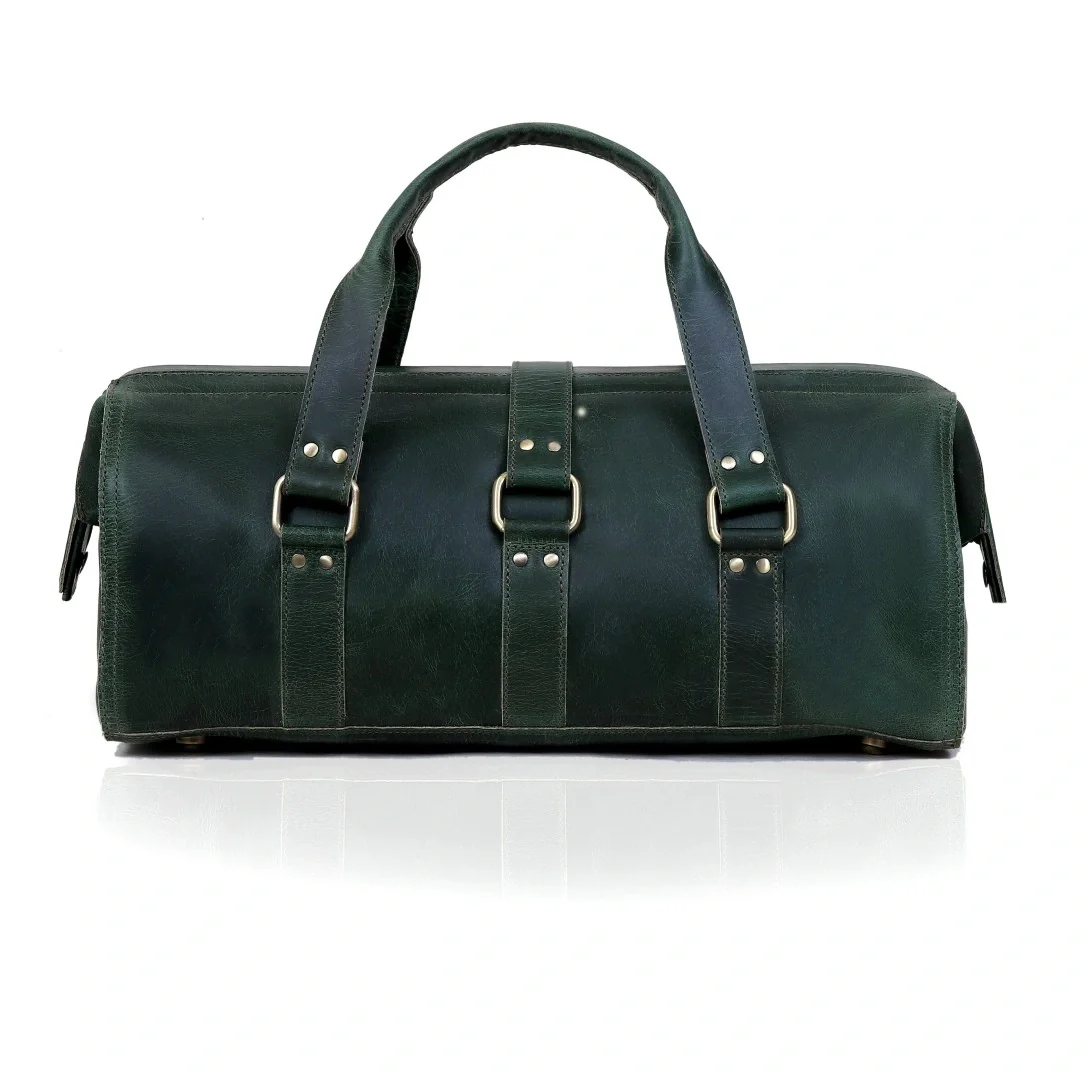 The Iconic Leather Duffle Bag - Image 11