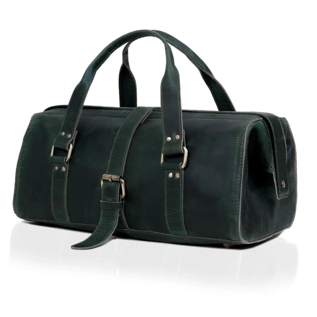 The Iconic Leather Duffle Bag - Image 13
