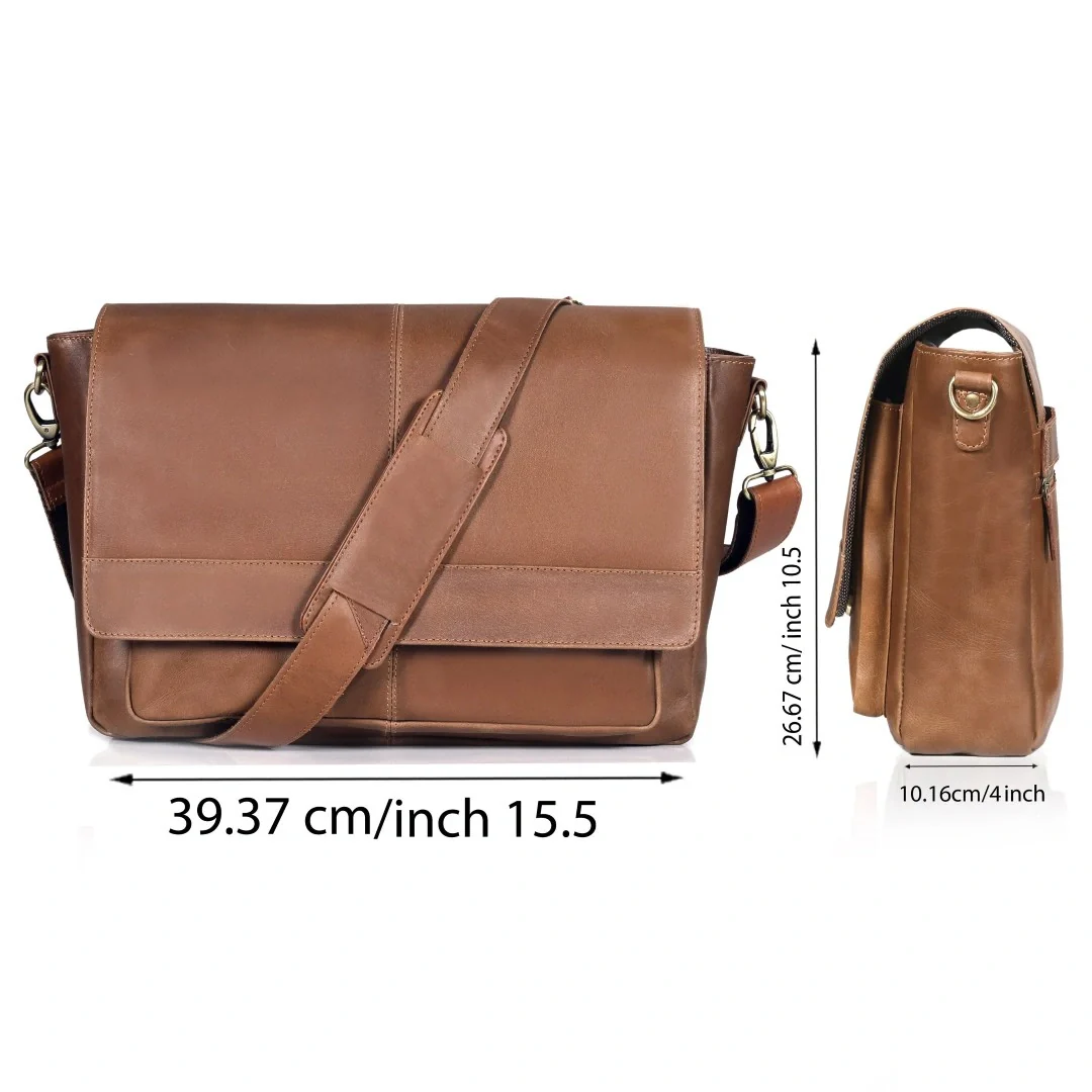 The Jackson Leather Buffalo Messenger - Image 14