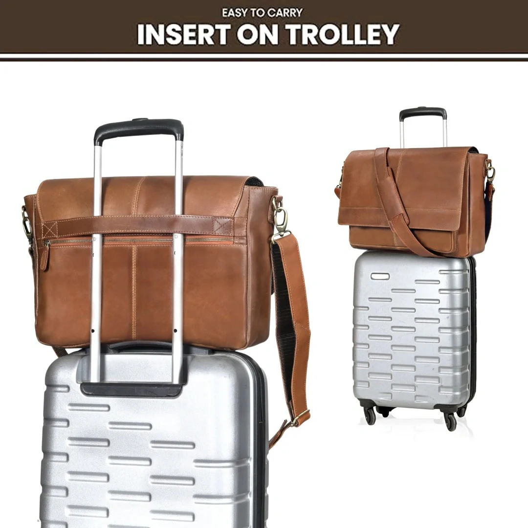 The Jackson Leather Buffalo Messenger - Image 15