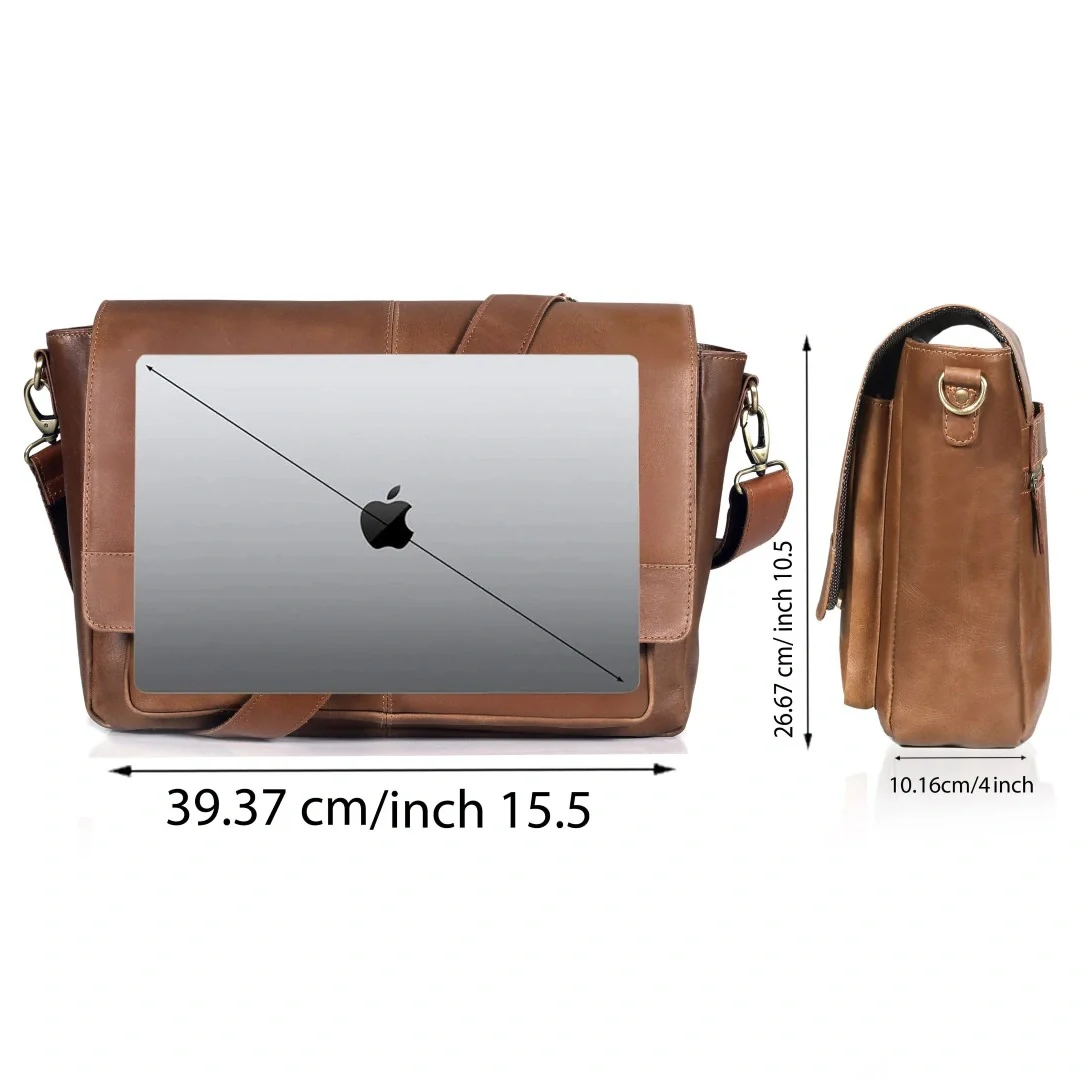 The Jackson Leather Buffalo Messenger - Image 16