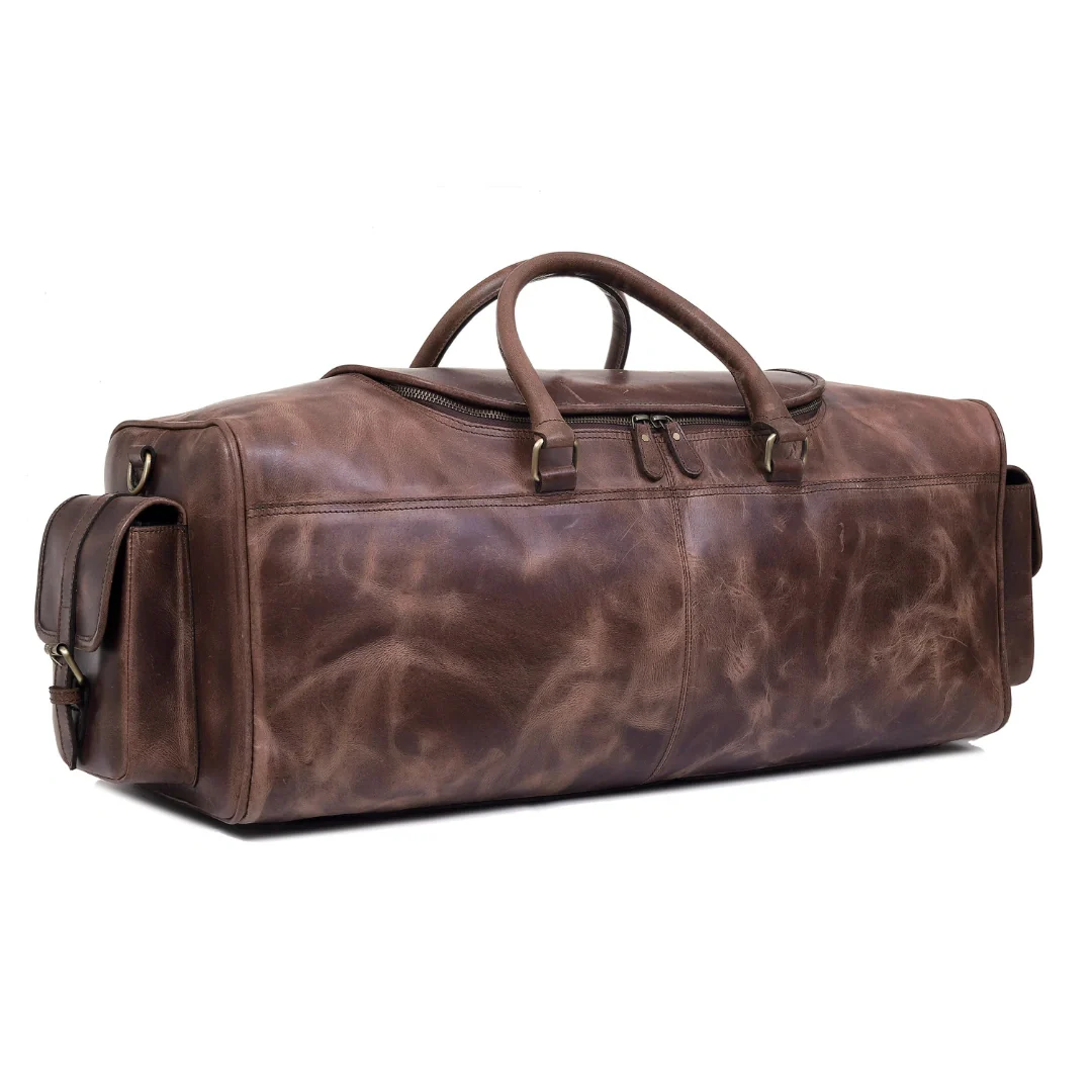 The Overnight Leather Duffle Bag - Image 2