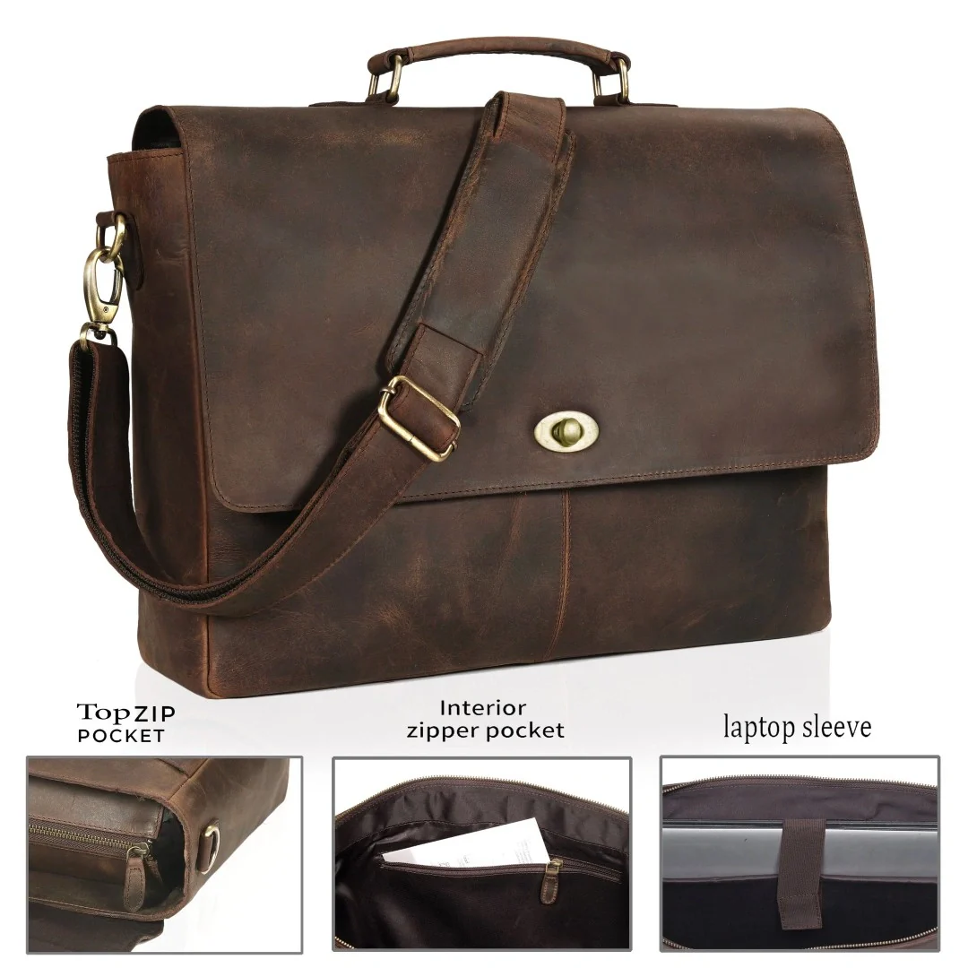 The Porter Leather Messenger bag - Image 3
