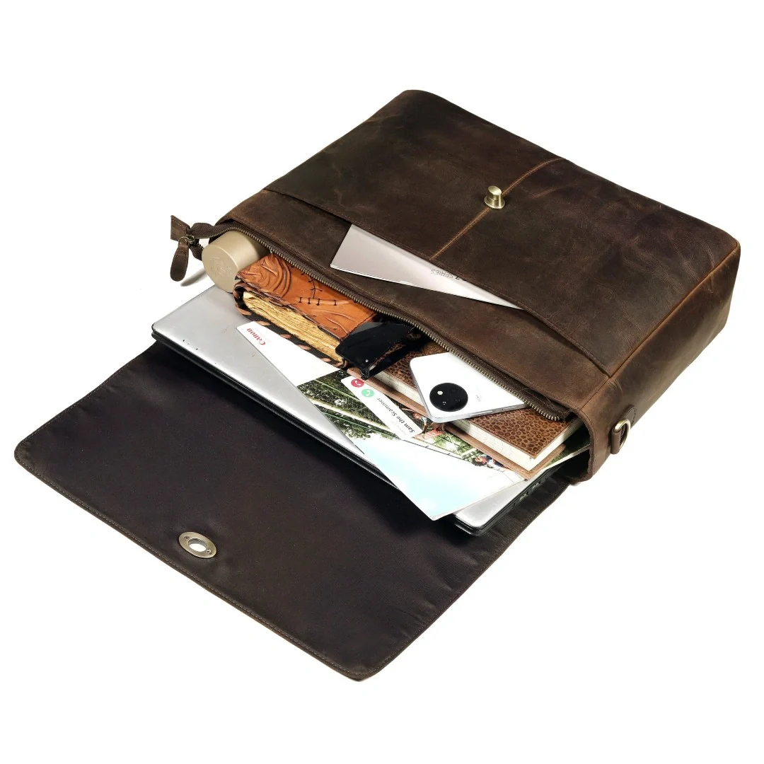 The Porter Leather Messenger bag - Image 5
