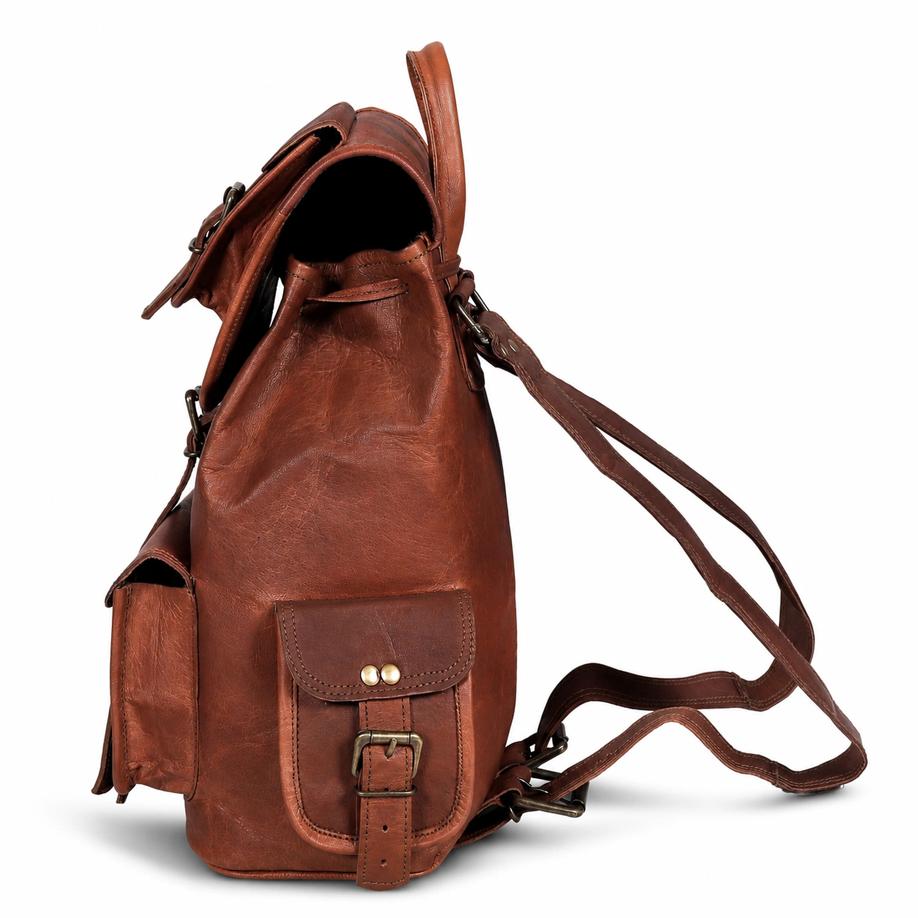 The Prestige Leather backpack - Image 11