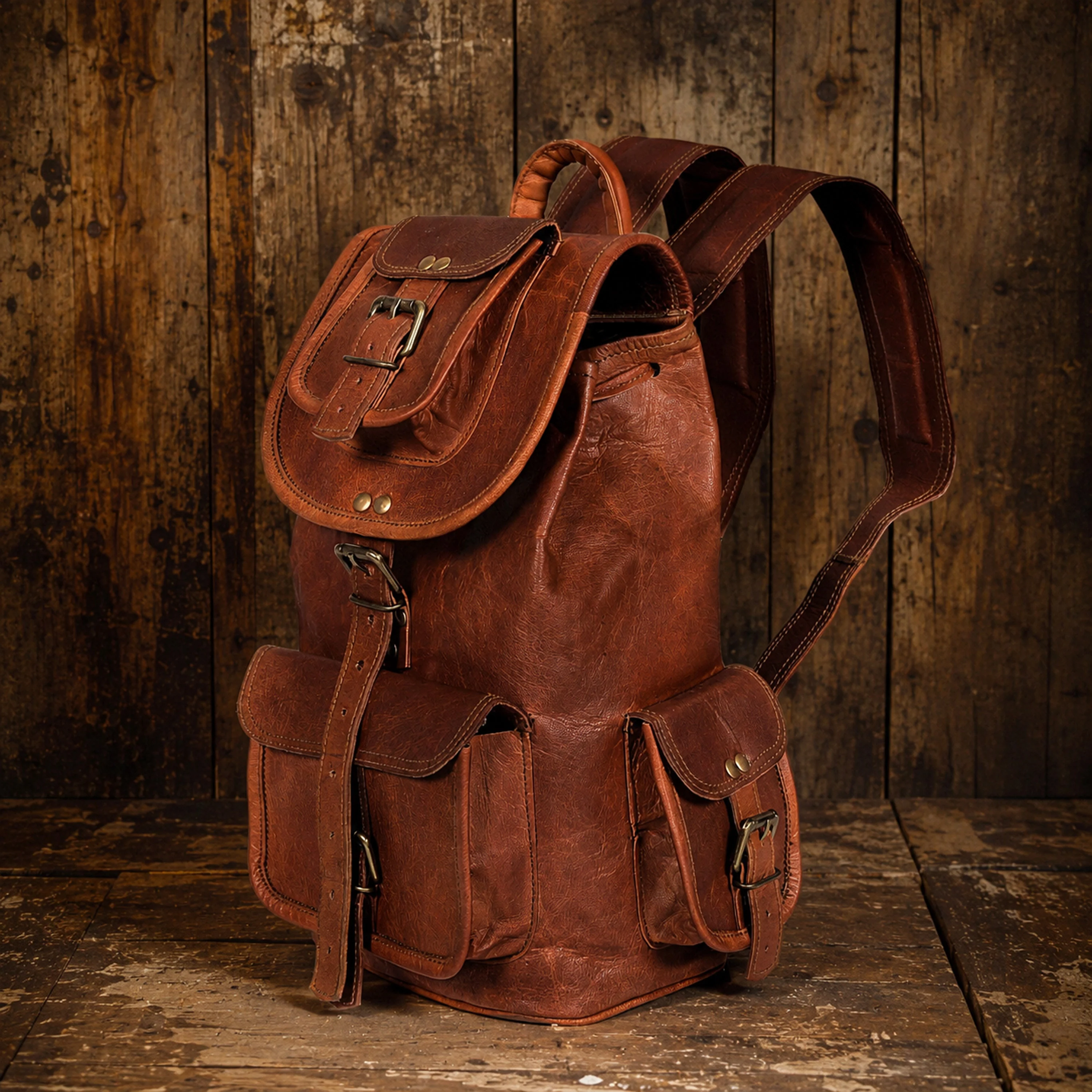 The Prestige Leather backpack - Image 4