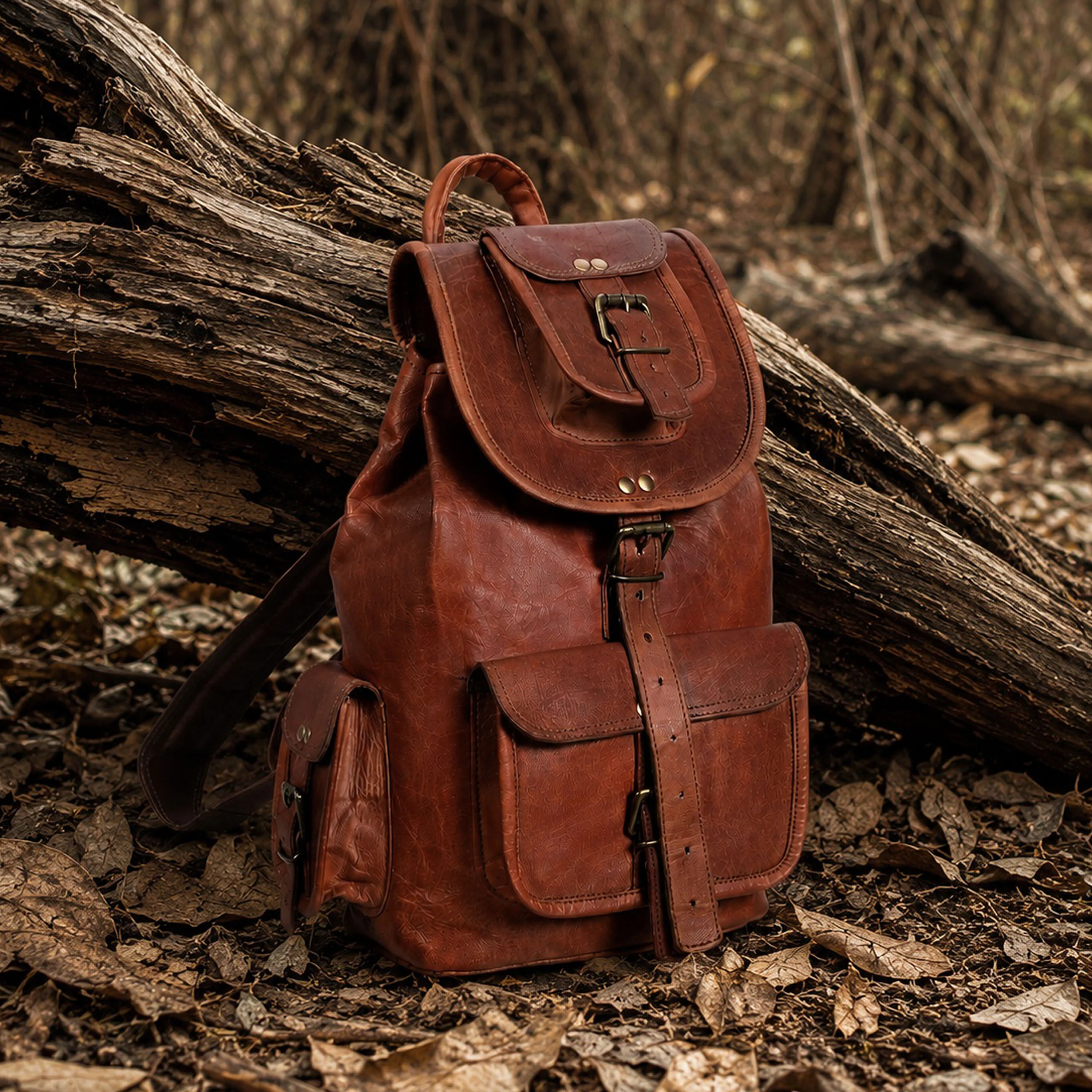 The Prestige Leather backpack - Image 5