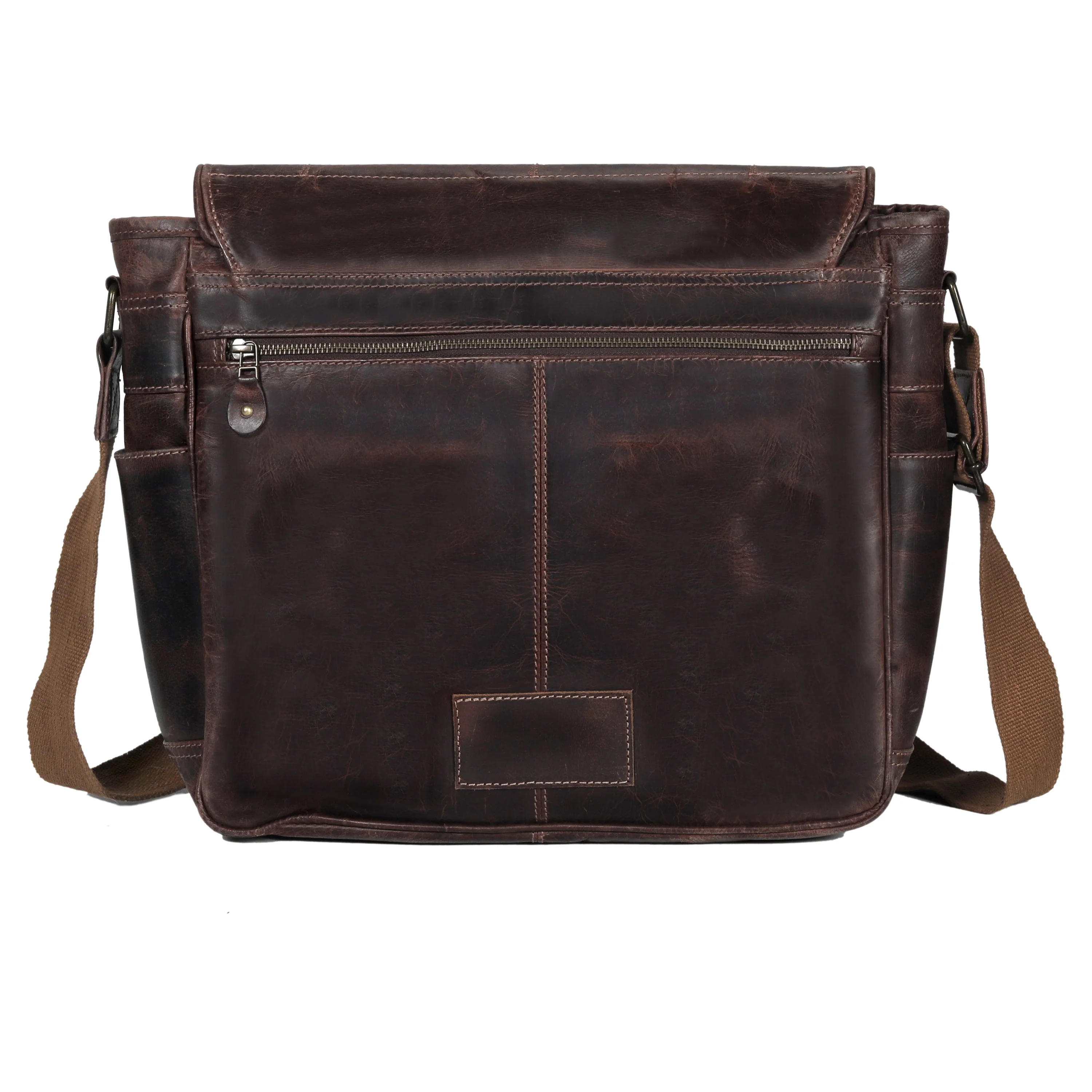 The Regal Buffalo Leather Briefcase - Image 10