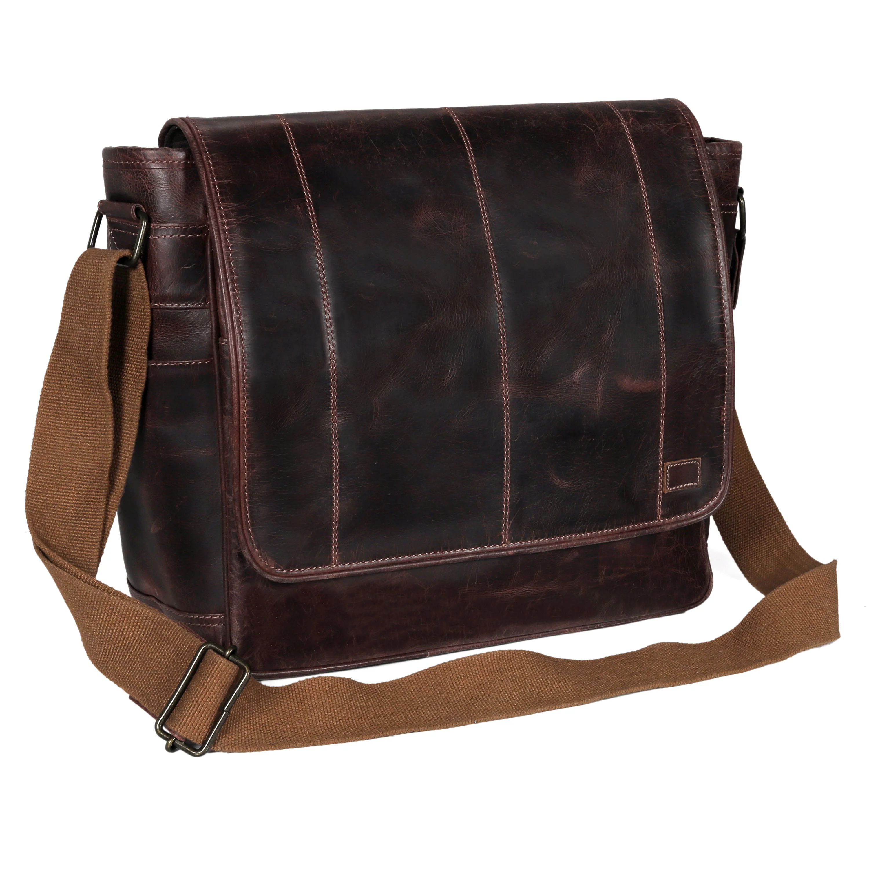 The Regal Buffalo Leather Briefcase - Image 13