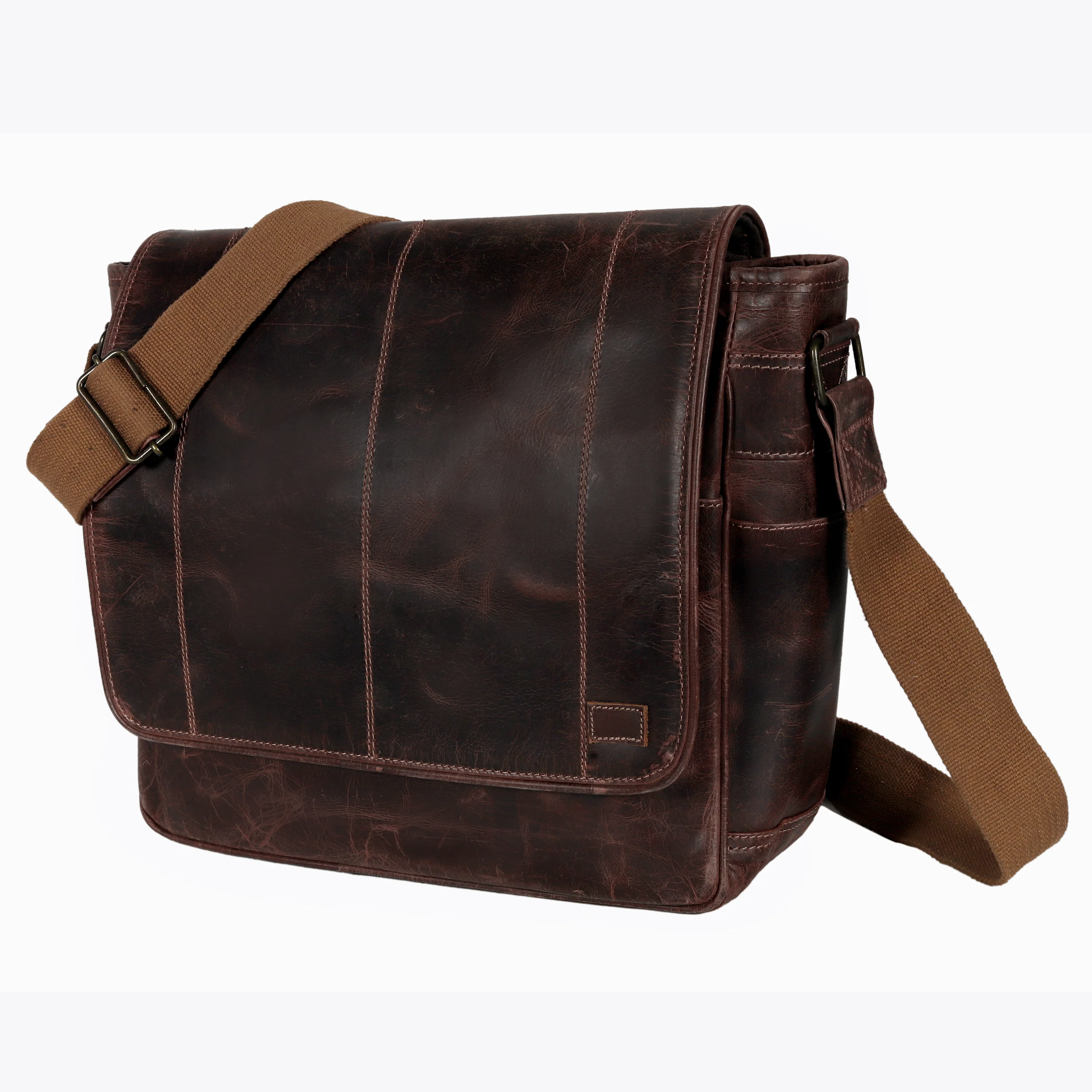 The Regal Buffalo Leather Briefcase - Image 3