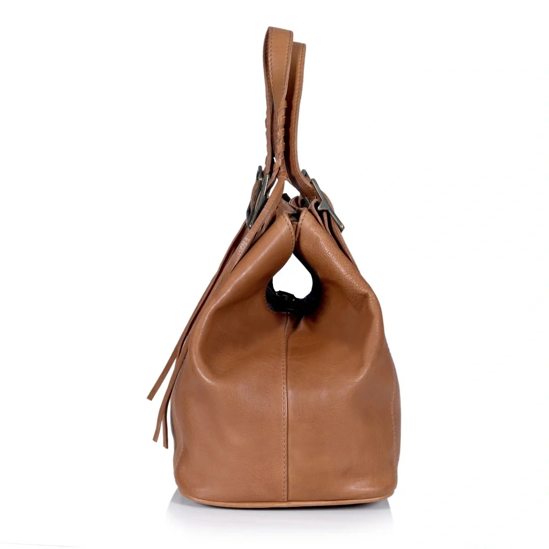 The Sunrise Leather Tote - Image 11