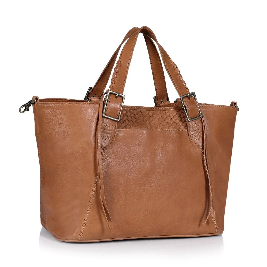 The Sunrise Leather Tote - Image 2