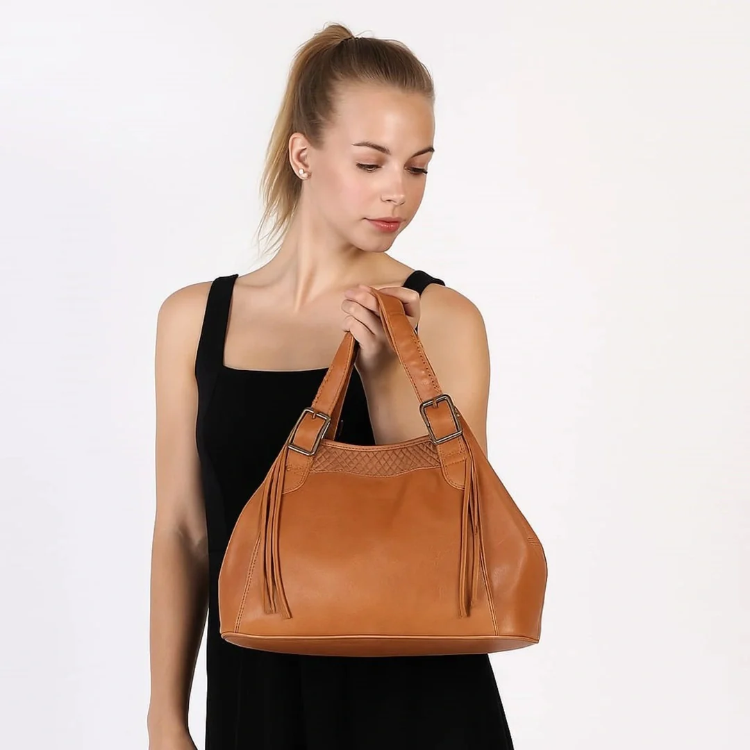The Sunrise Leather Tote - Image 8