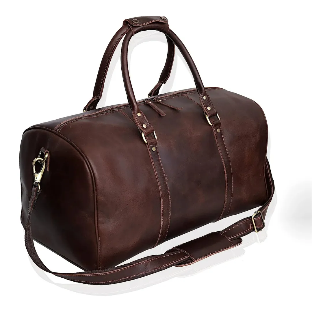 The Unesco Leather Duffle Bag - Image 2