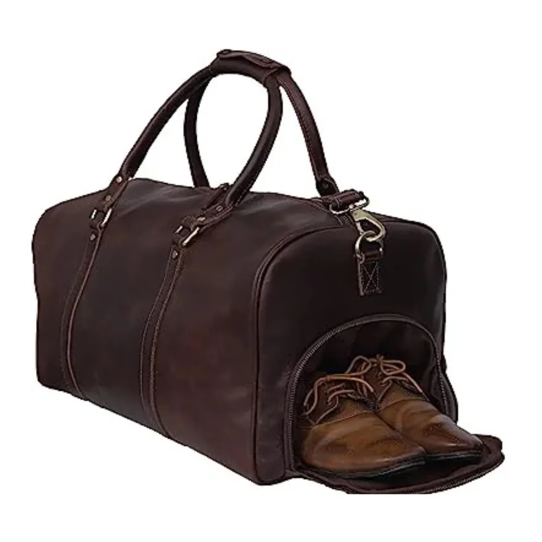 The Unesco Leather Duffle Bag - Image 3