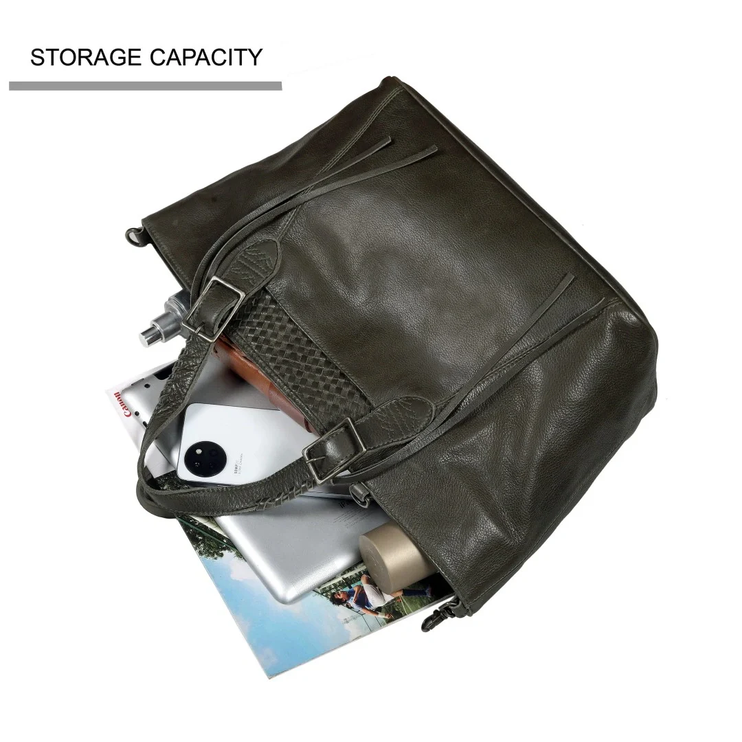 The Urban Leather Tote Bag - Image 3