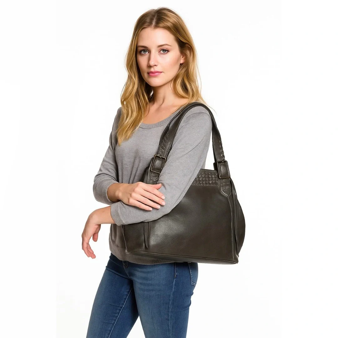 The Urban Leather Tote Bag - Image 7